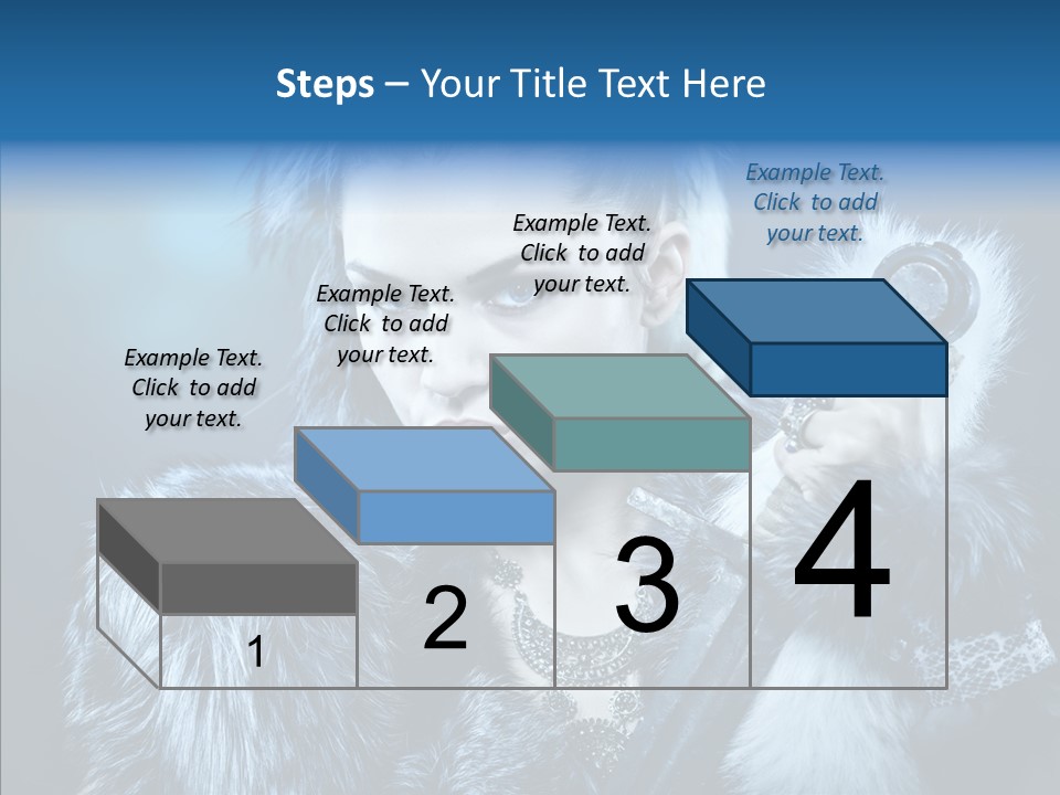 Knight Defense Weapon PowerPoint Template