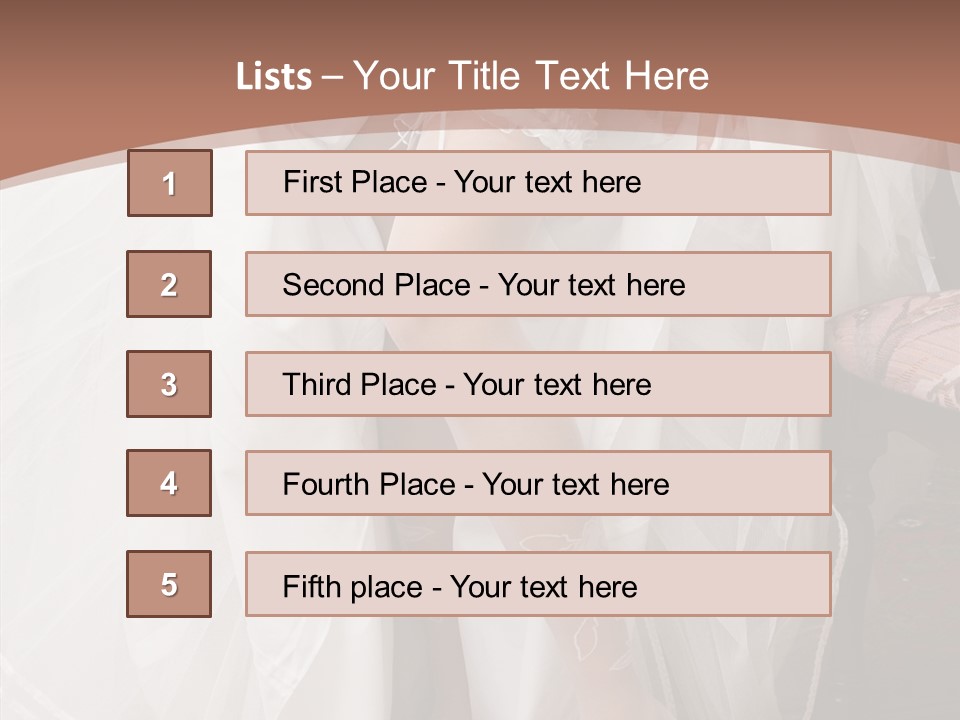 Women Corset Sensuality PowerPoint Template