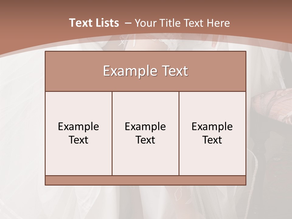 Women Corset Sensuality PowerPoint Template
