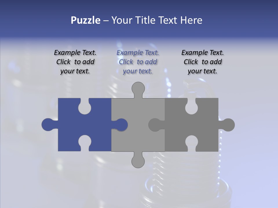 Objects Plug Electrode PowerPoint Template