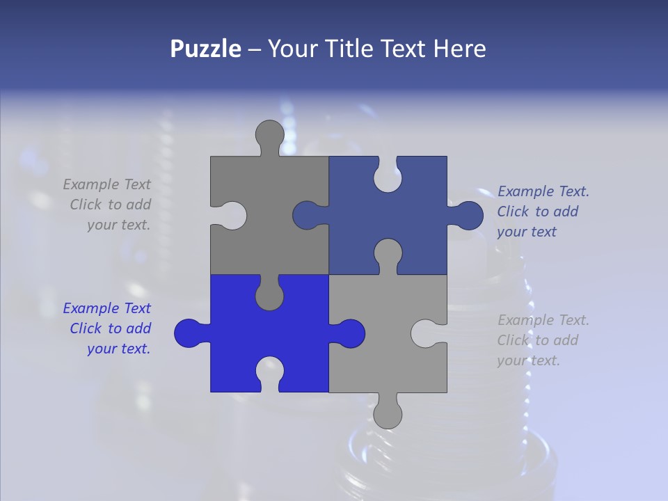 Objects Plug Electrode PowerPoint Template