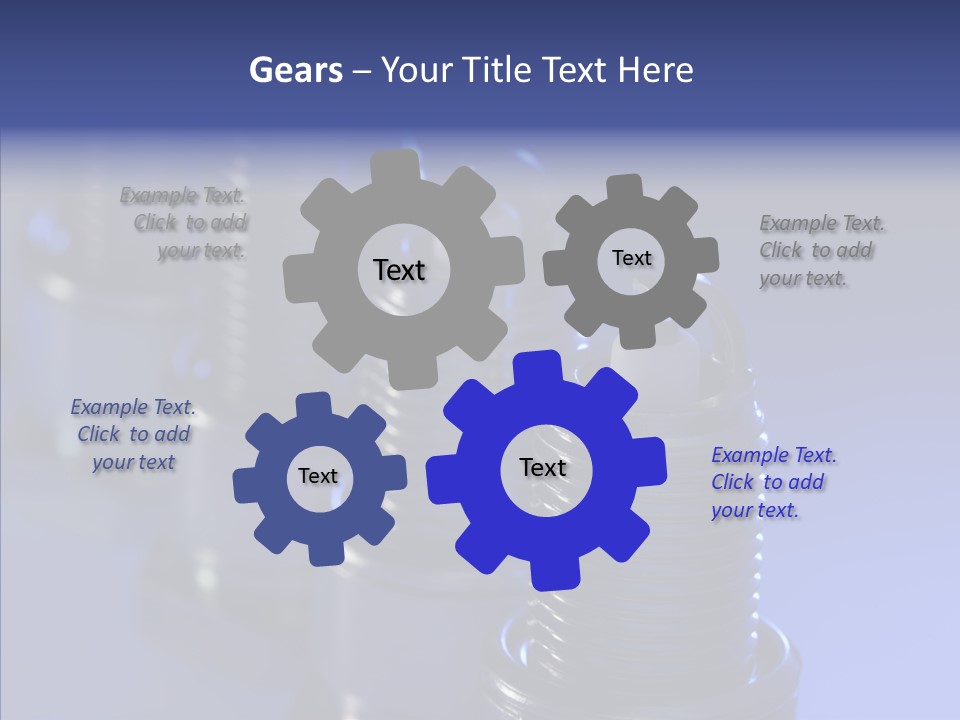 Objects Plug Electrode PowerPoint Template