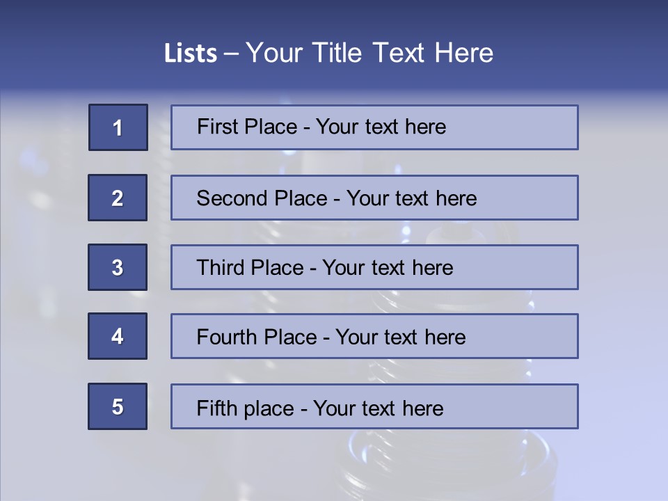Objects Plug Electrode PowerPoint Template