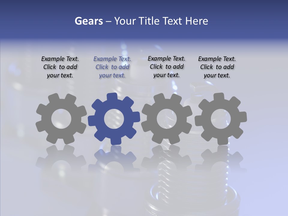 Objects Plug Electrode PowerPoint Template