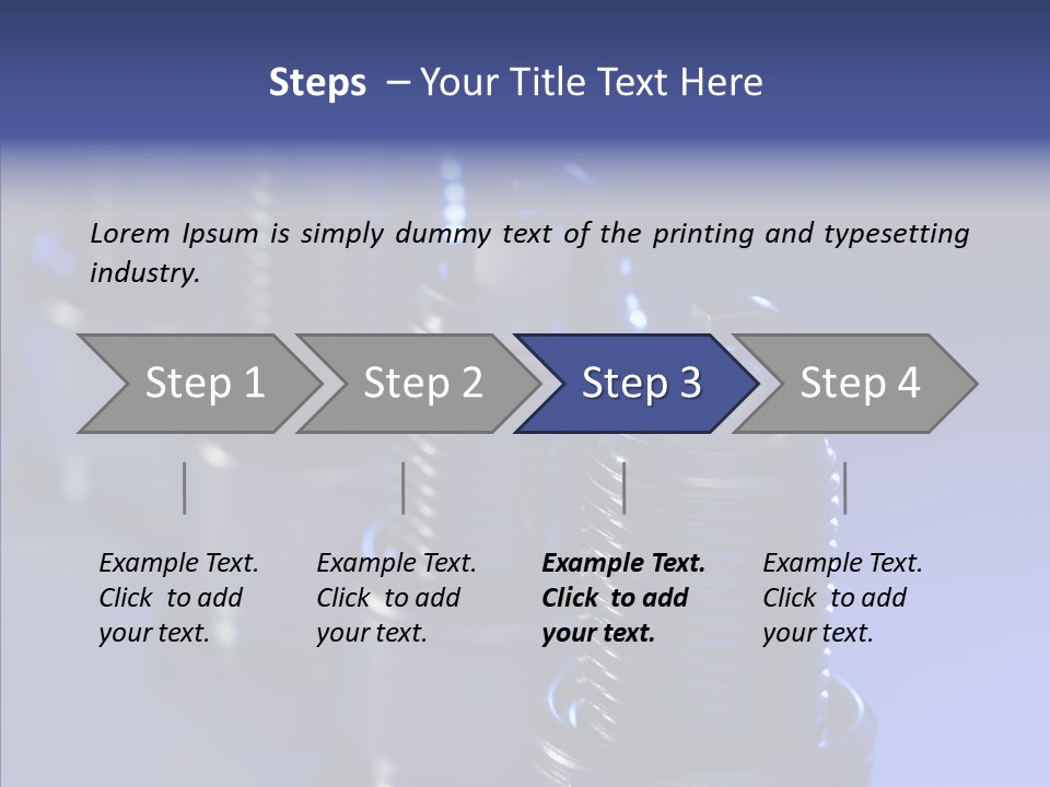 Objects Plug Electrode PowerPoint Template