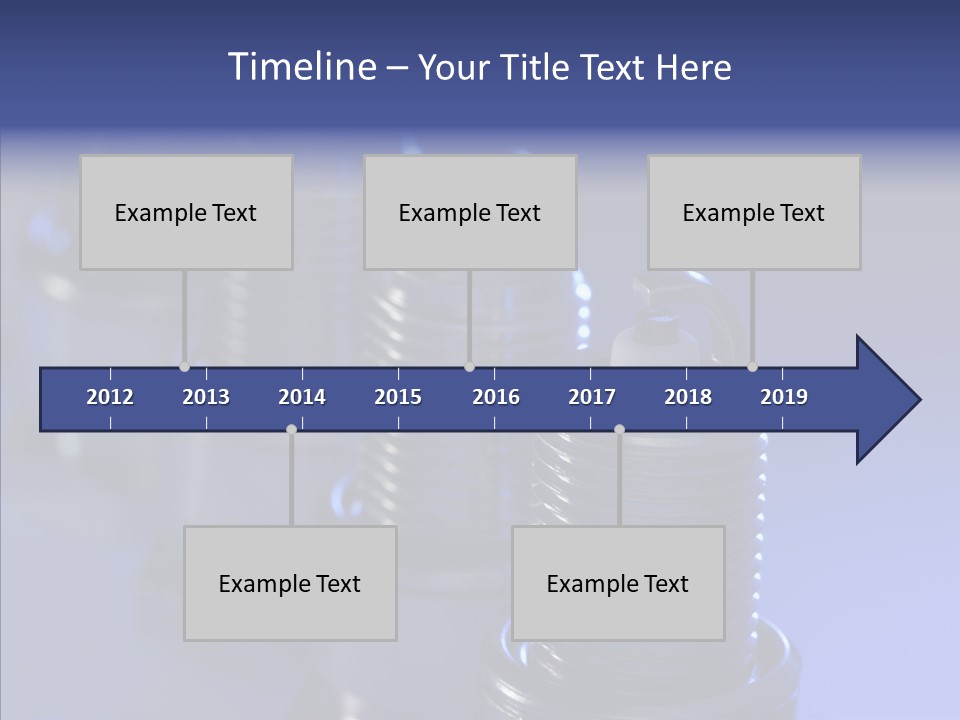 Objects Plug Electrode PowerPoint Template