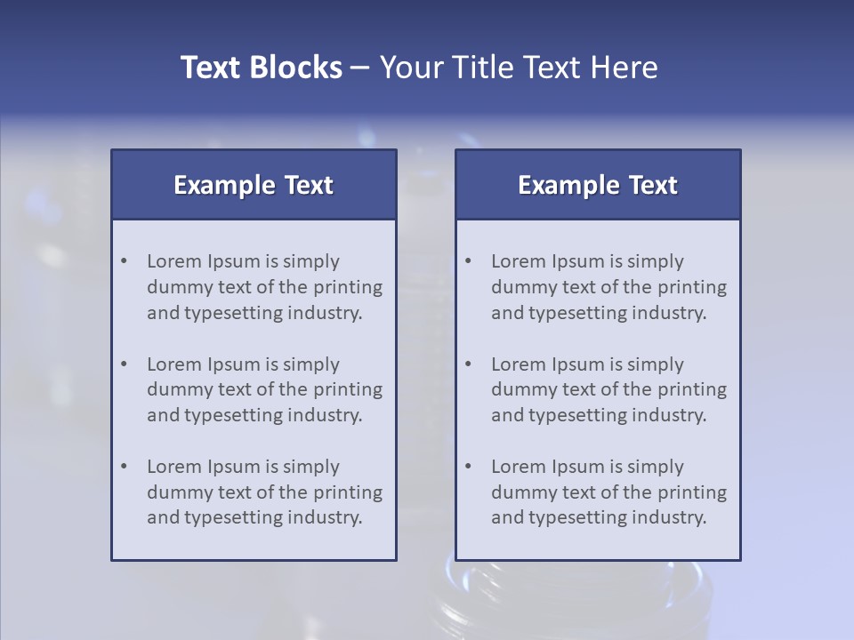 Objects Plug Electrode PowerPoint Template
