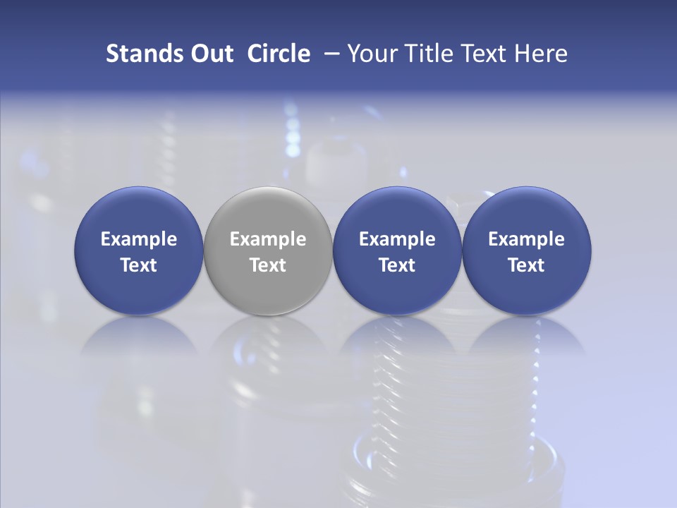 Objects Plug Electrode PowerPoint Template