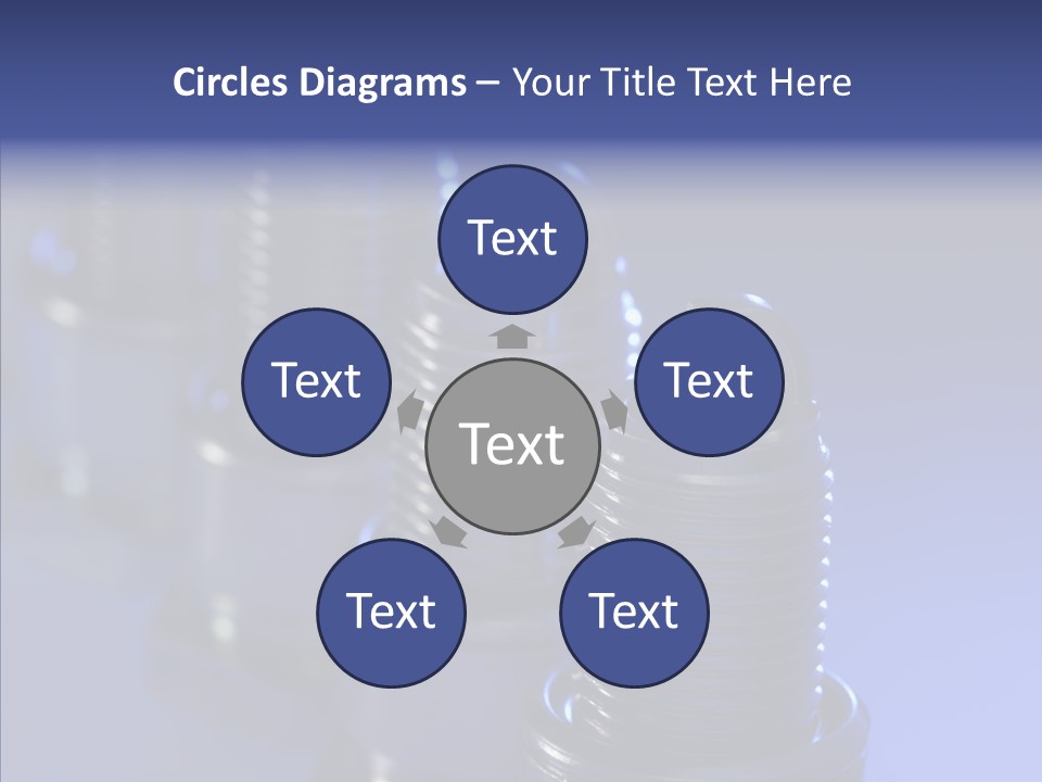 Objects Plug Electrode PowerPoint Template