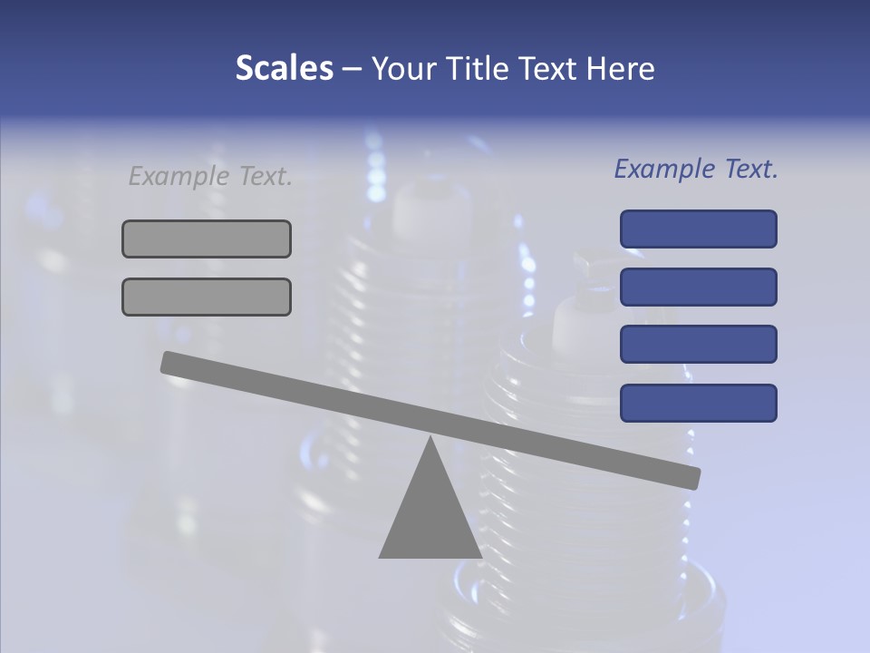 Objects Plug Electrode PowerPoint Template