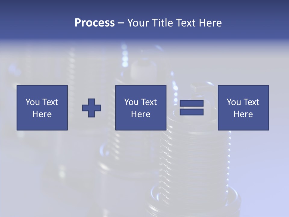 Objects Plug Electrode PowerPoint Template