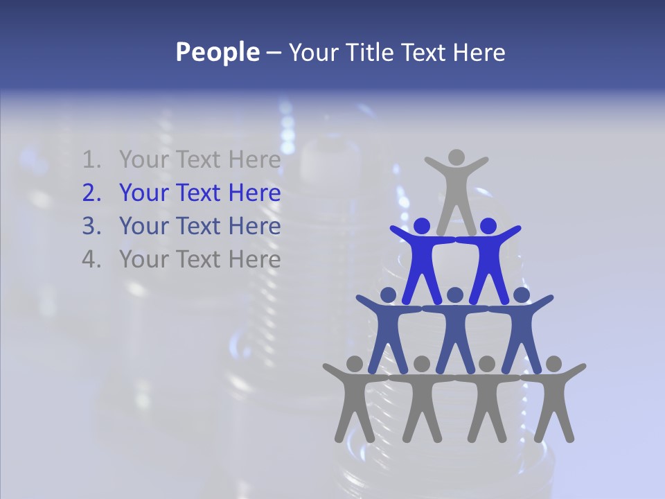 Objects Plug Electrode PowerPoint Template