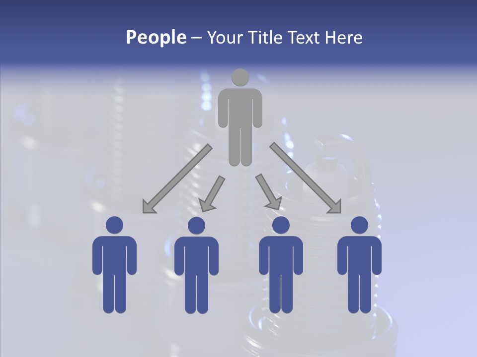 Objects Plug Electrode PowerPoint Template