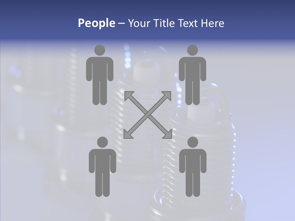 Objects Plug Electrode PowerPoint Template