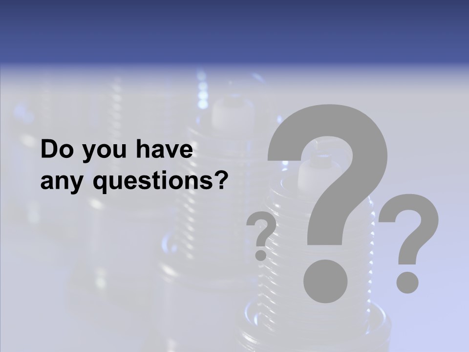 Objects Plug Electrode PowerPoint Template