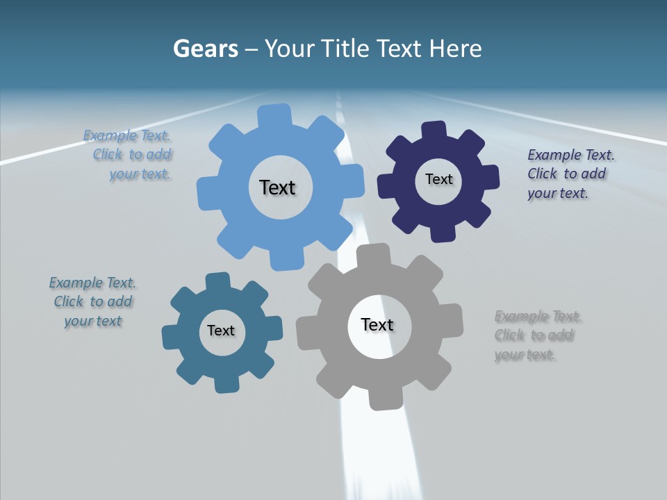 Expectation Dry Horizon PowerPoint Template