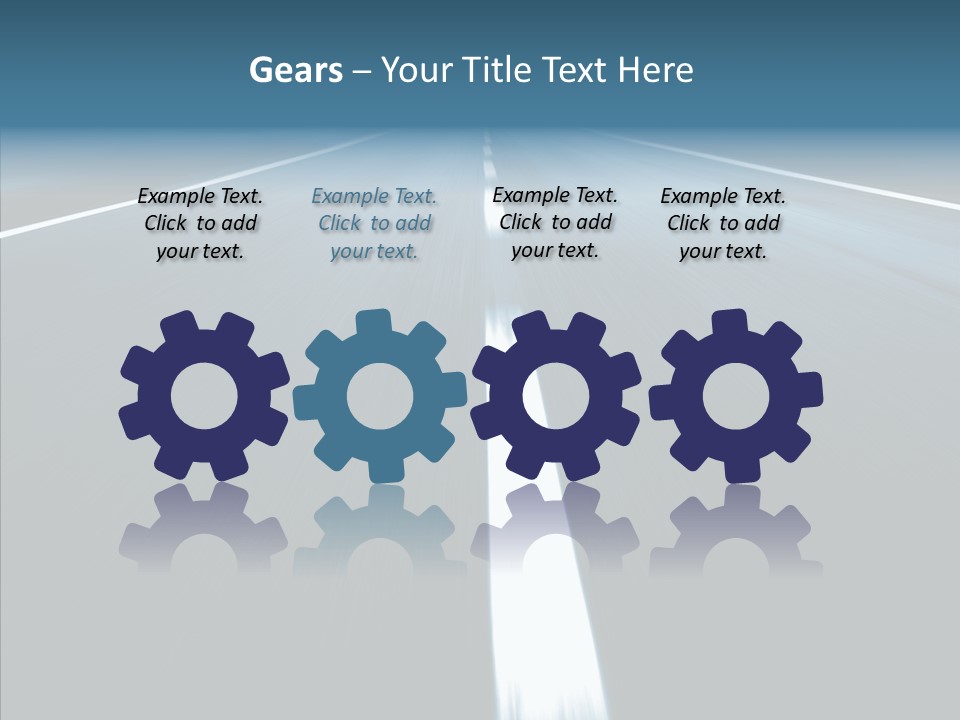 Expectation Dry Horizon PowerPoint Template