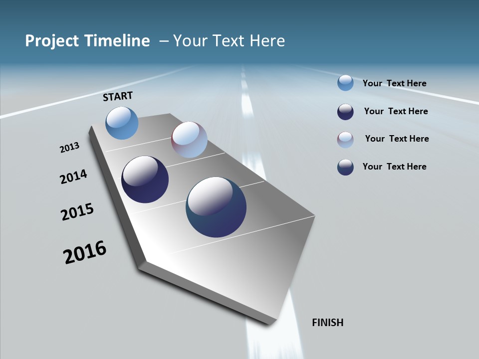 Expectation Dry Horizon PowerPoint Template