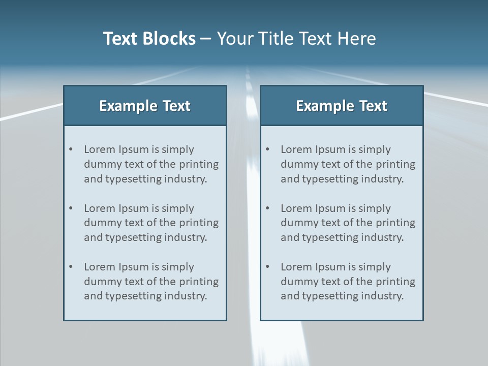 Expectation Dry Horizon PowerPoint Template