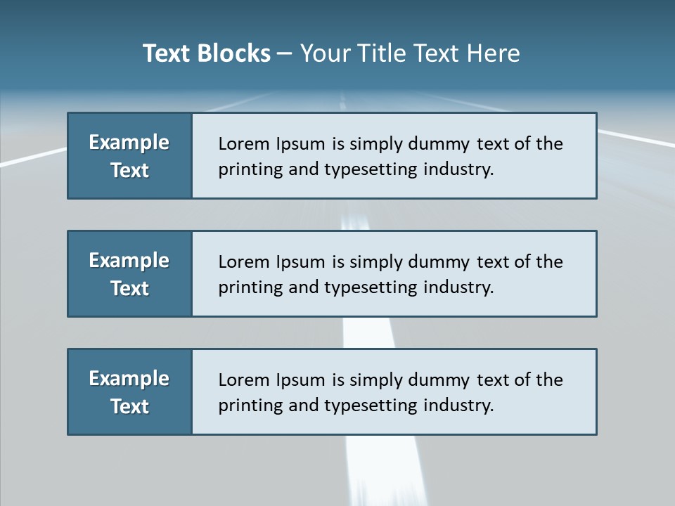 Expectation Dry Horizon PowerPoint Template