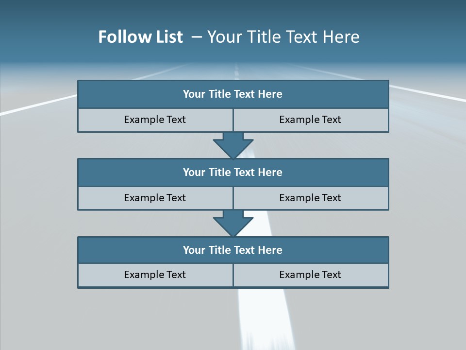 Expectation Dry Horizon PowerPoint Template
