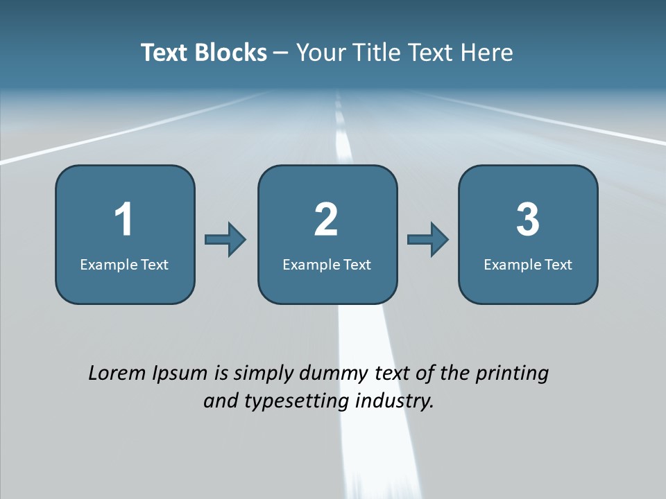 Expectation Dry Horizon PowerPoint Template
