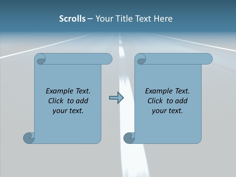 Expectation Dry Horizon PowerPoint Template