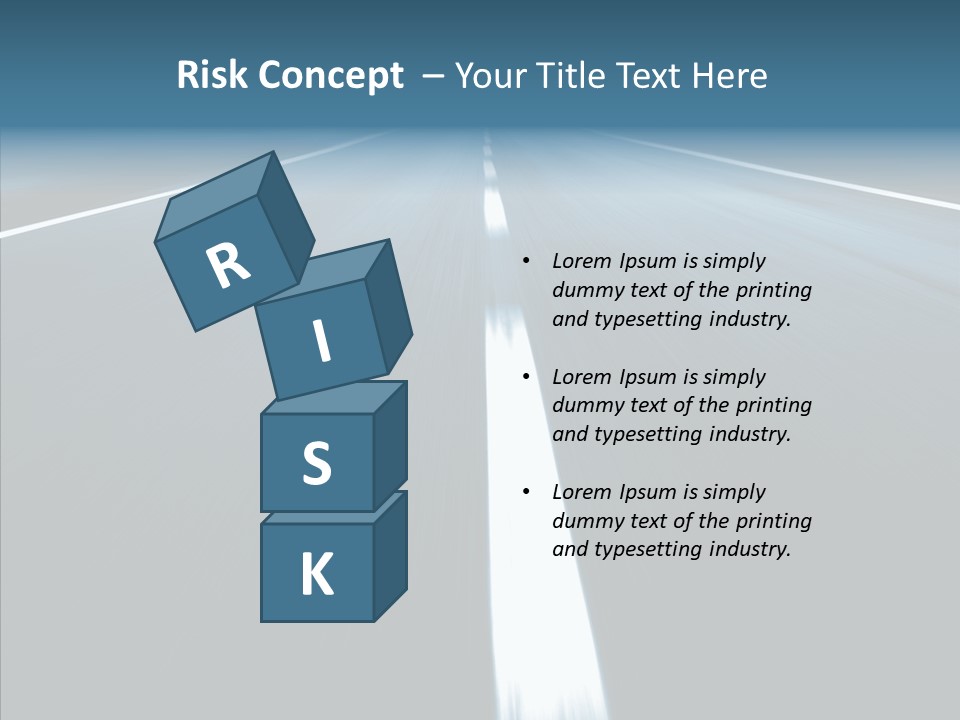 Expectation Dry Horizon PowerPoint Template