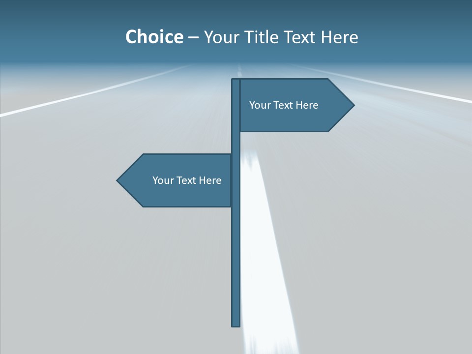 Expectation Dry Horizon PowerPoint Template