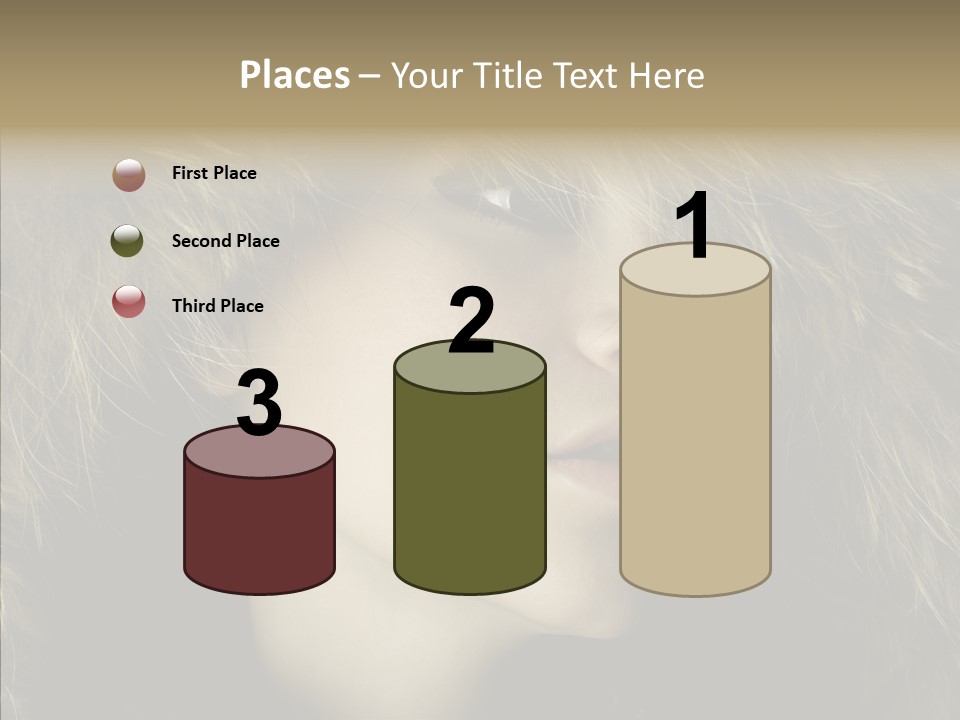 Sensuality Beauty Nosy PowerPoint Template