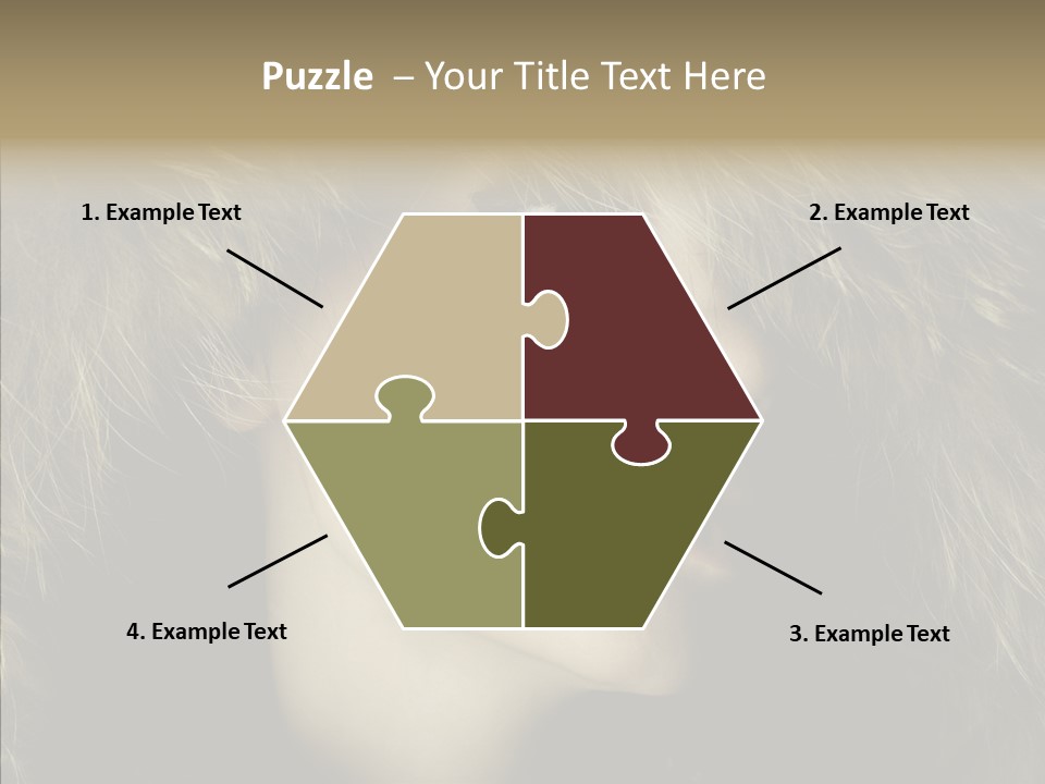 Sensuality Beauty Nosy PowerPoint Template