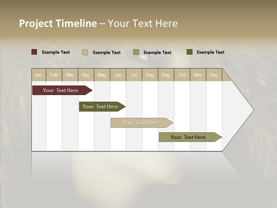 Sensuality Beauty Nosy PowerPoint Template
