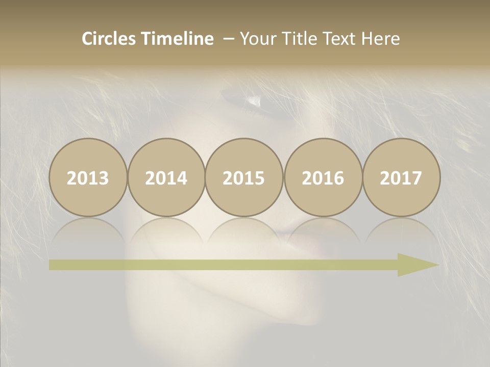 Sensuality Beauty Nosy PowerPoint Template