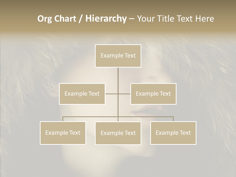 Sensuality Beauty Nosy PowerPoint Template