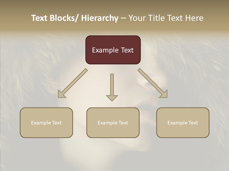 Sensuality Beauty Nosy PowerPoint Template