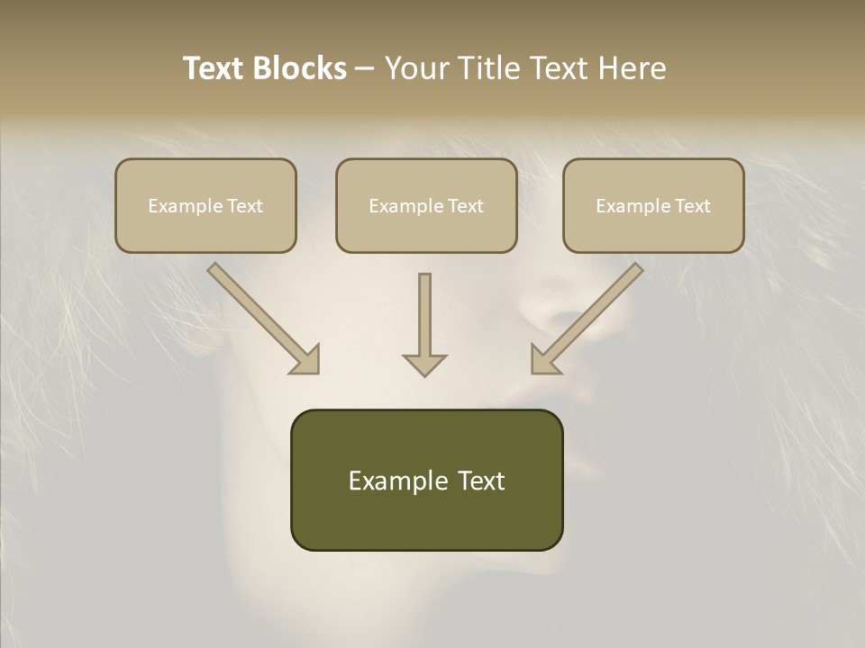 Sensuality Beauty Nosy PowerPoint Template