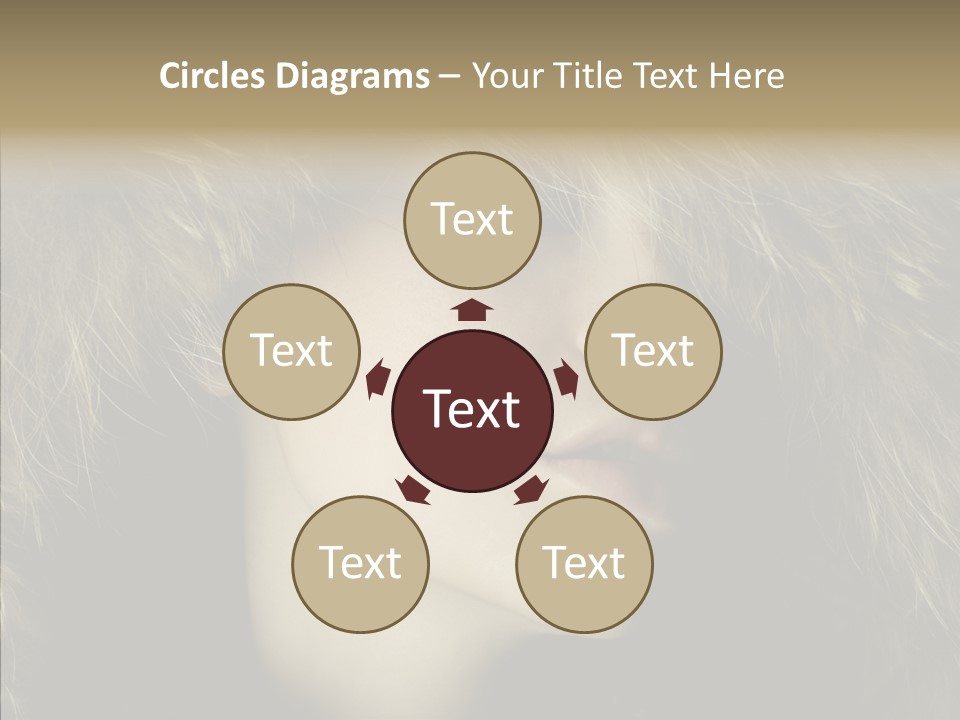 Sensuality Beauty Nosy PowerPoint Template