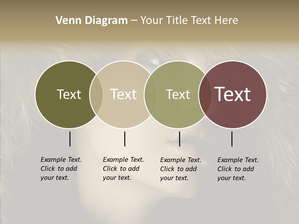 Sensuality Beauty Nosy PowerPoint Template