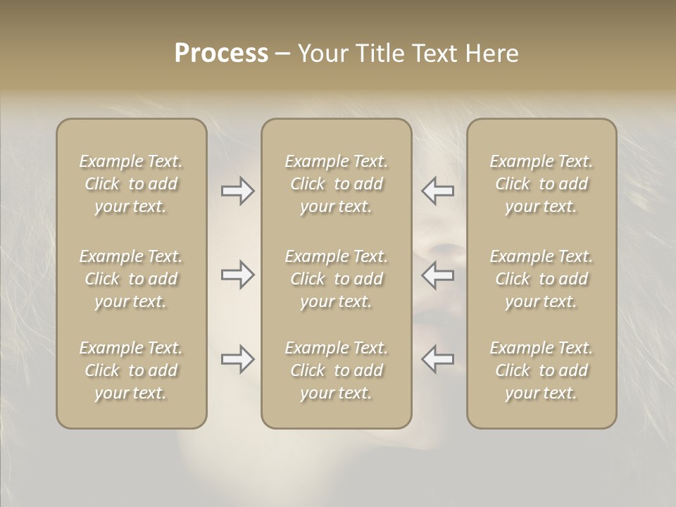 Sensuality Beauty Nosy PowerPoint Template