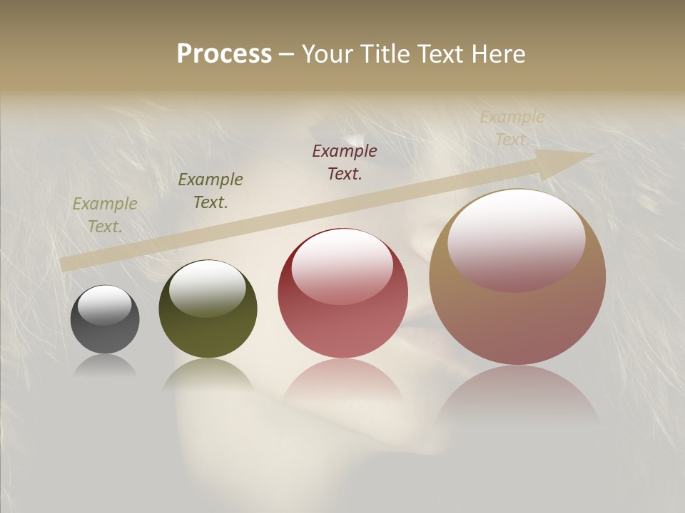 Sensuality Beauty Nosy PowerPoint Template