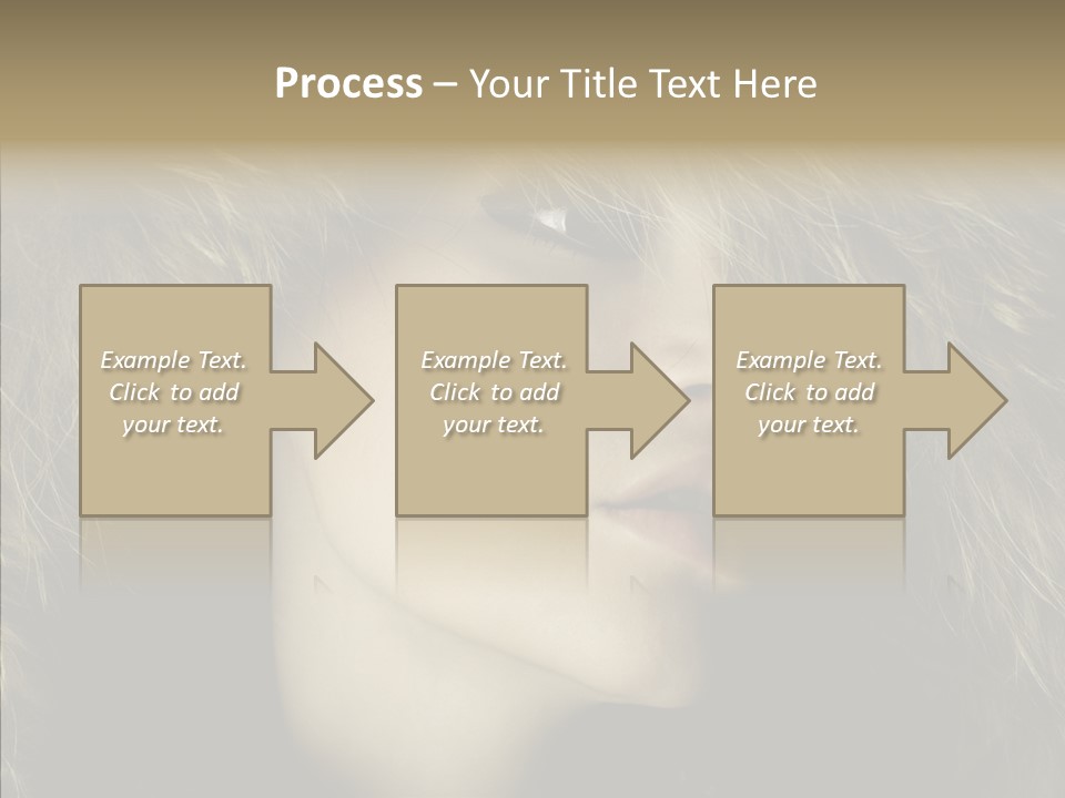 Sensuality Beauty Nosy PowerPoint Template