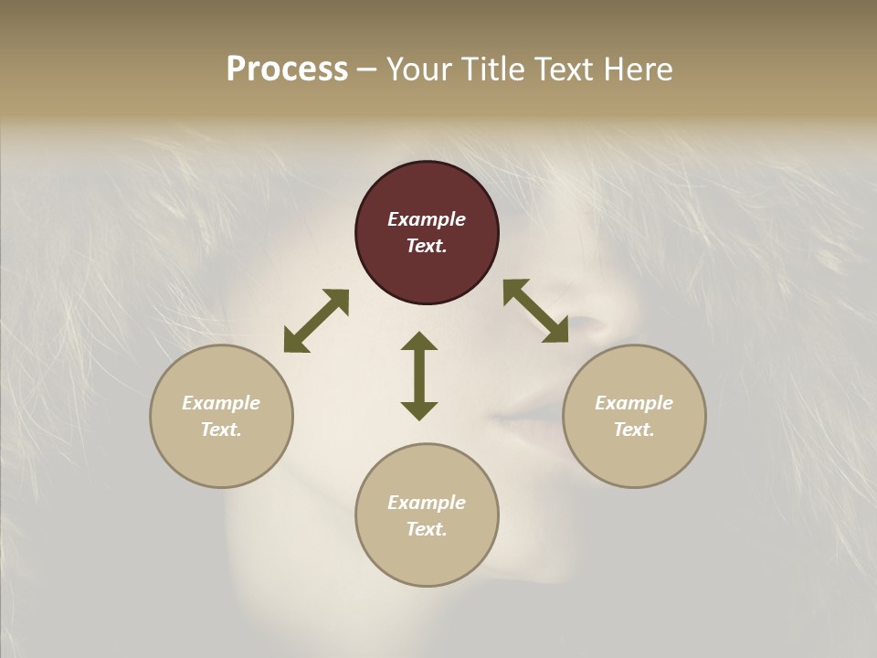 Sensuality Beauty Nosy PowerPoint Template