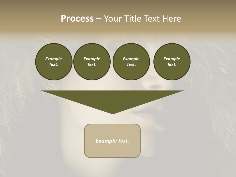 Sensuality Beauty Nosy PowerPoint Template