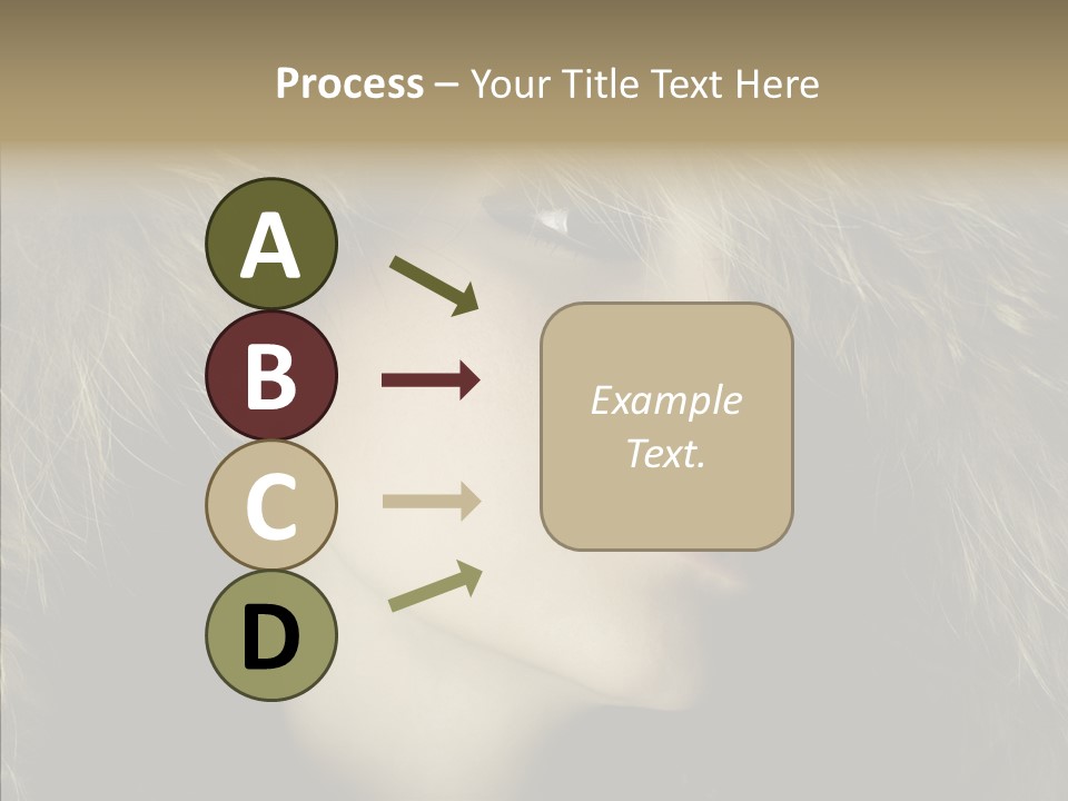 Sensuality Beauty Nosy PowerPoint Template