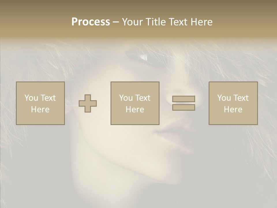 Sensuality Beauty Nosy PowerPoint Template
