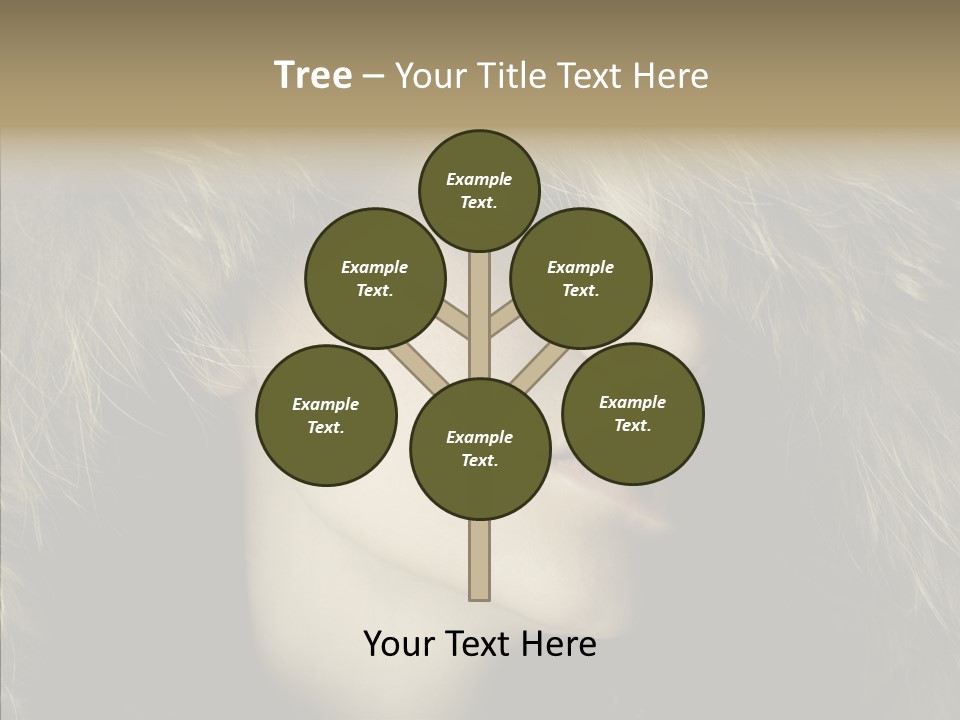 Sensuality Beauty Nosy PowerPoint Template