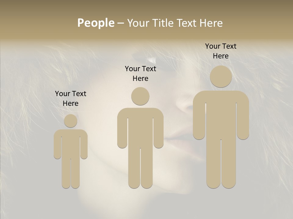 Sensuality Beauty Nosy PowerPoint Template