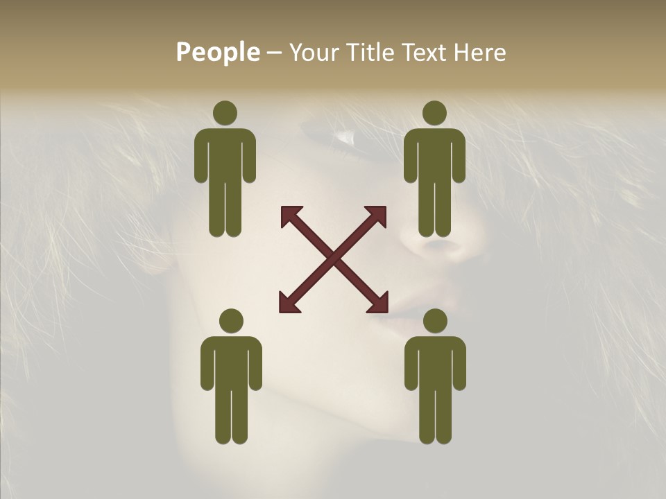 Sensuality Beauty Nosy PowerPoint Template