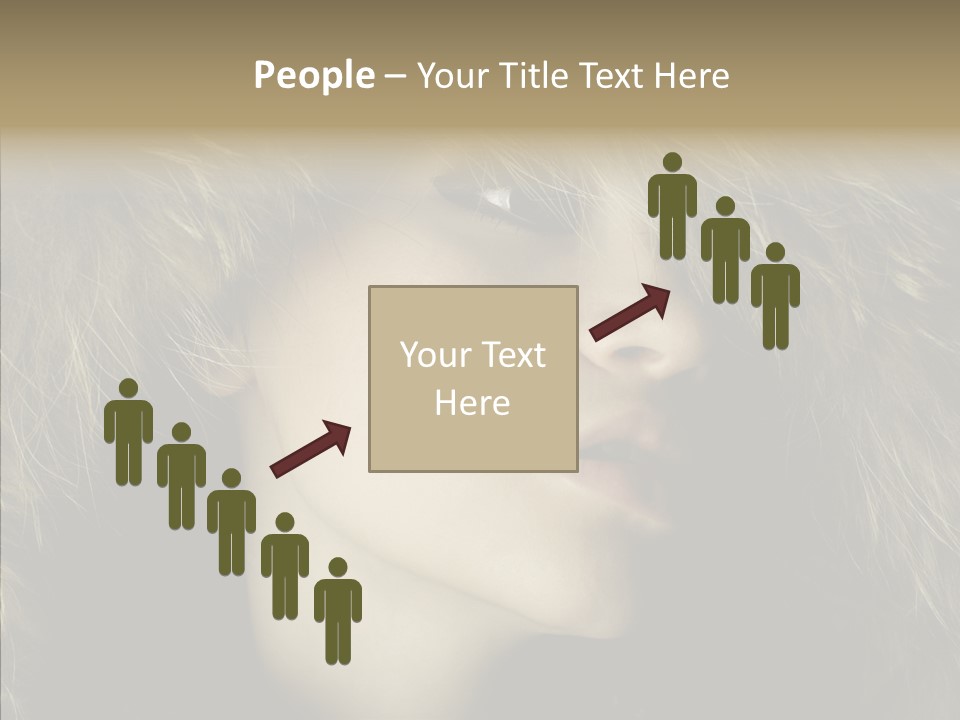 Sensuality Beauty Nosy PowerPoint Template