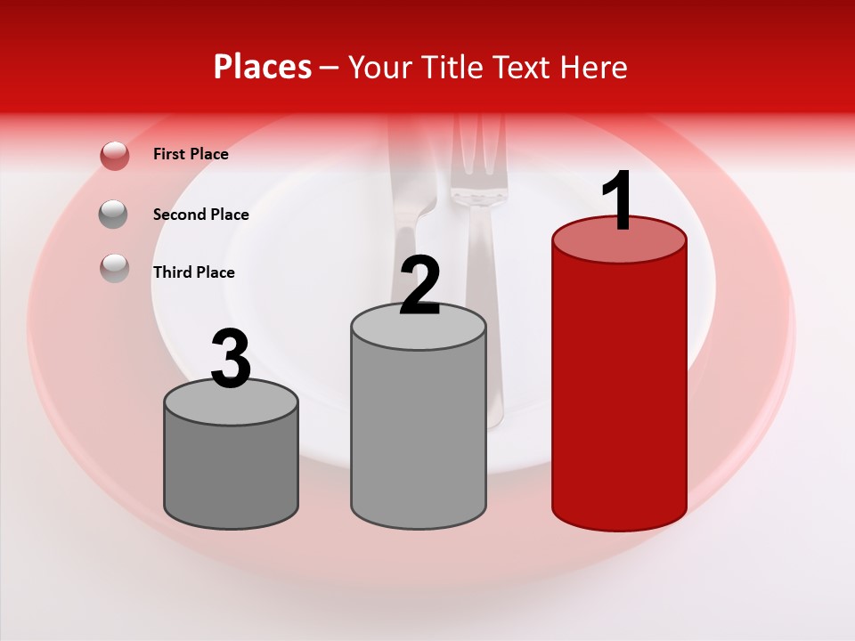 Teaspoon Setting Bistro PowerPoint Template